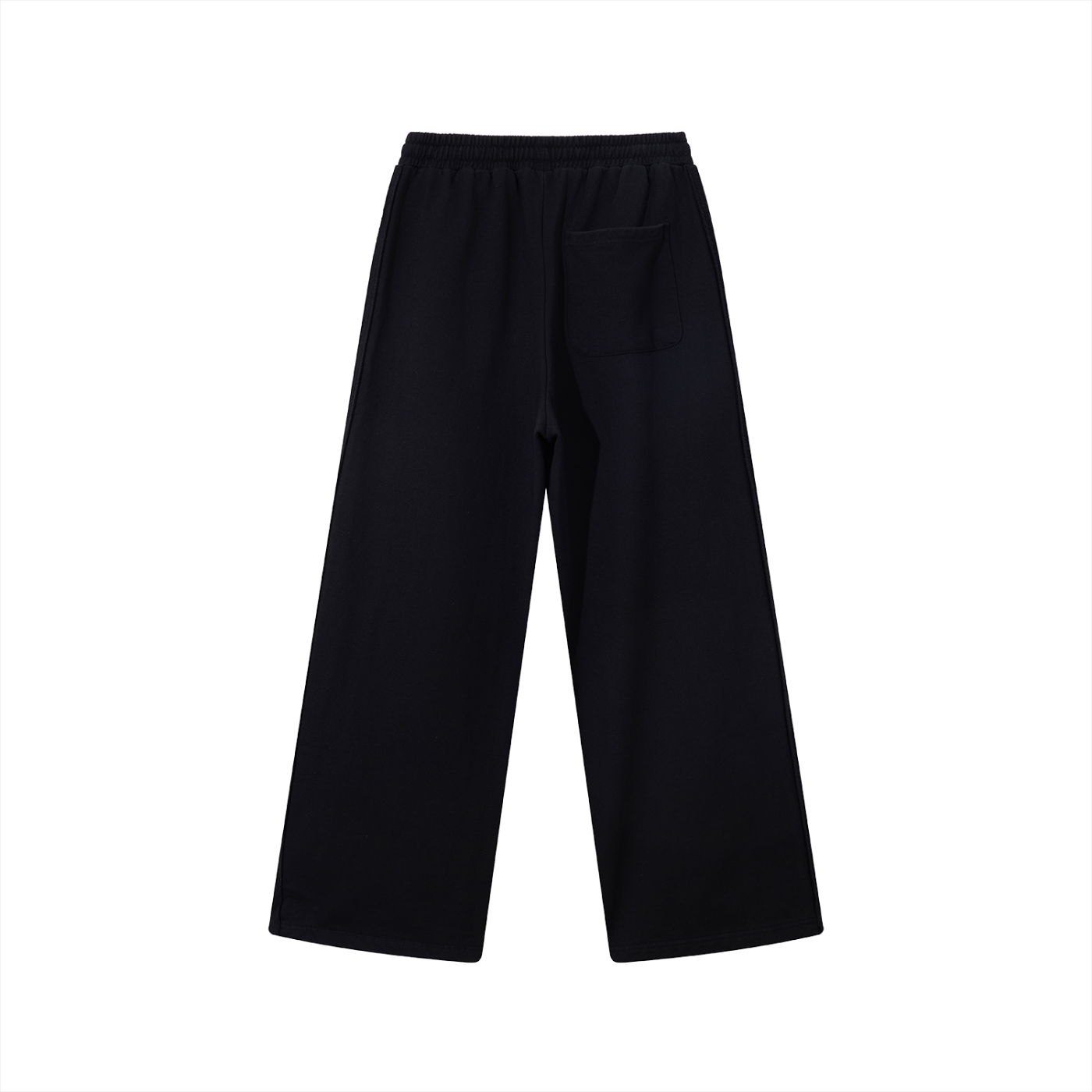 LUVYASELF Contrast Tape Straight-Leg Sweatpants