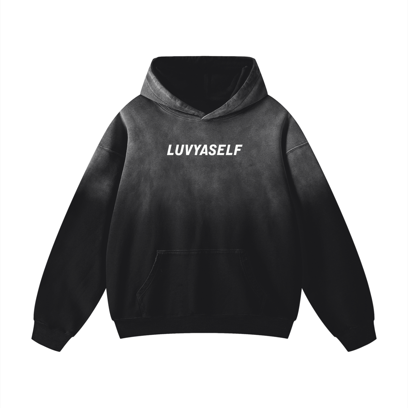 LUVYASELF - Heavyweight Sunfade Oversized Hoodie