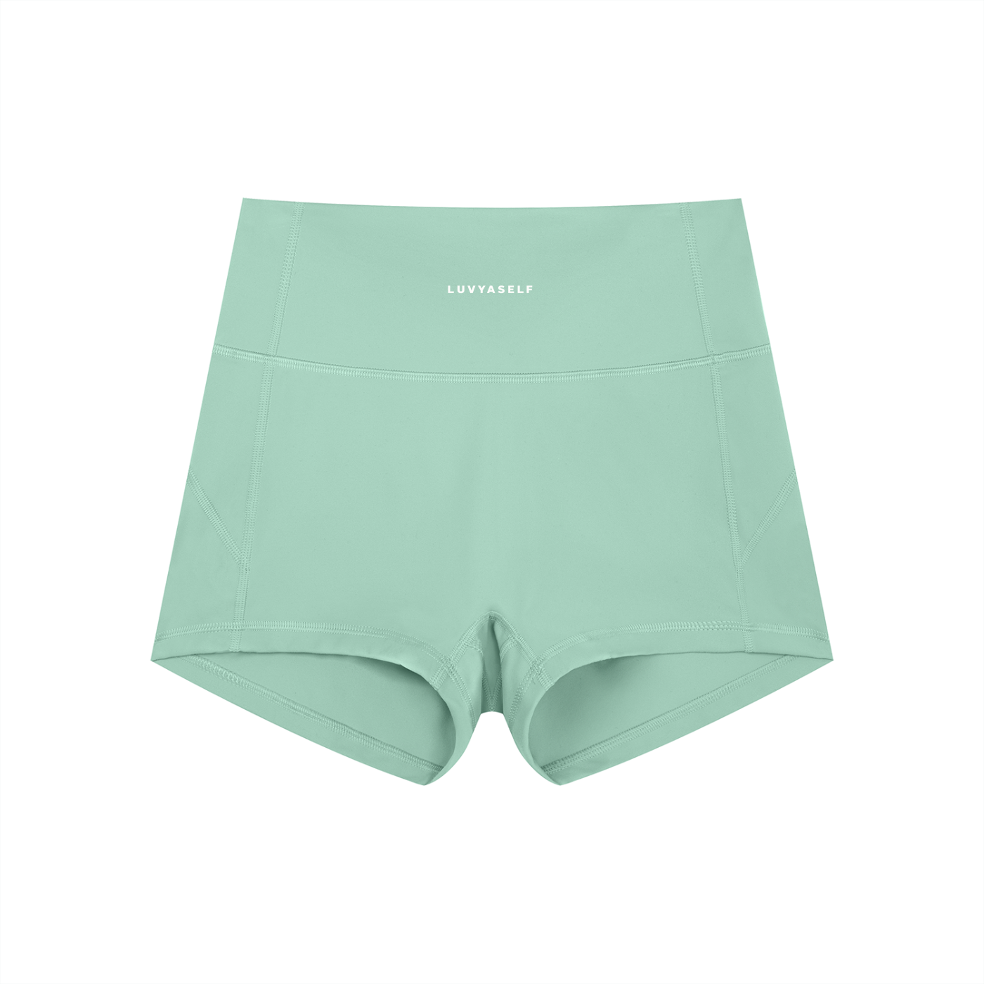 Uniform High-Waist Yoga Shorts