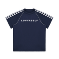 Striped Contrast Stitch T-Shirt