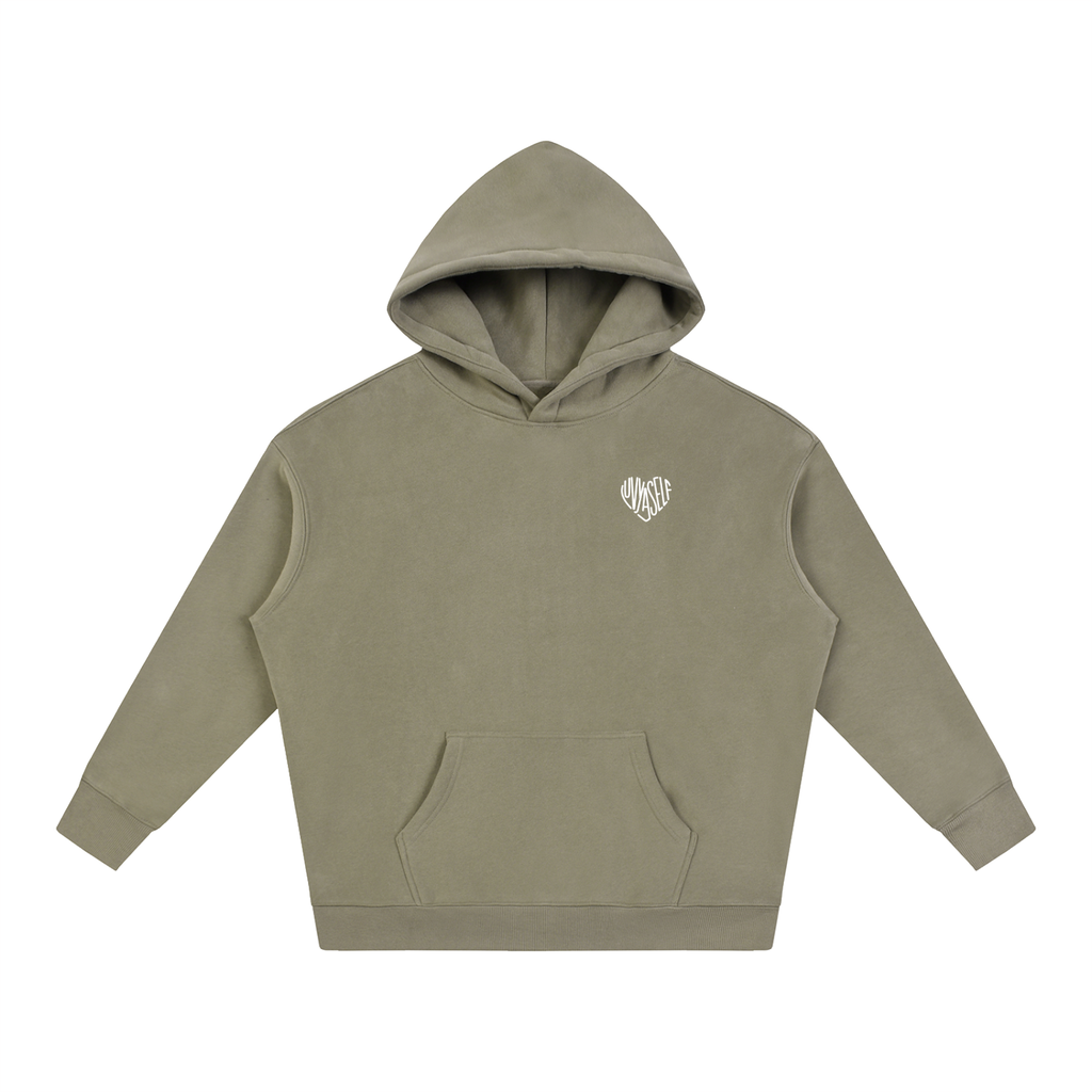 Uniform Oversize Fleeced Hoodie