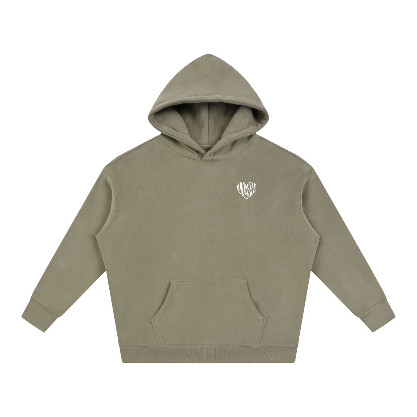 Uniform Oversize Fleeced Hoodie