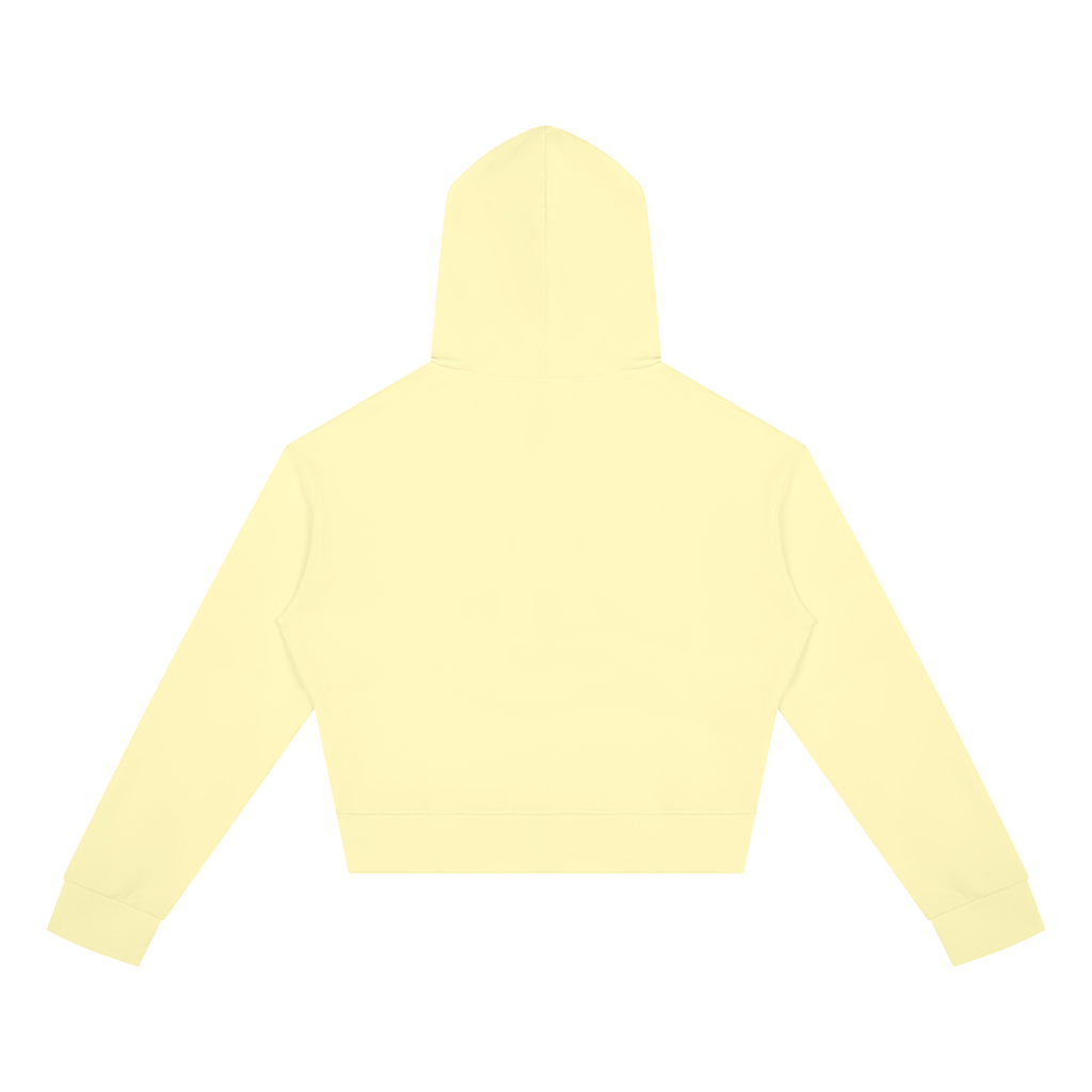 Women's Crop Full Zip Hoodie