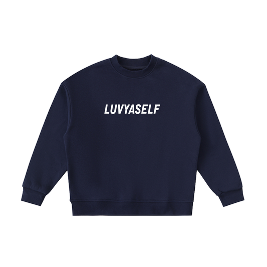LUVYASELF - Essential Fleece Kids' Crewneck Sweatshirt