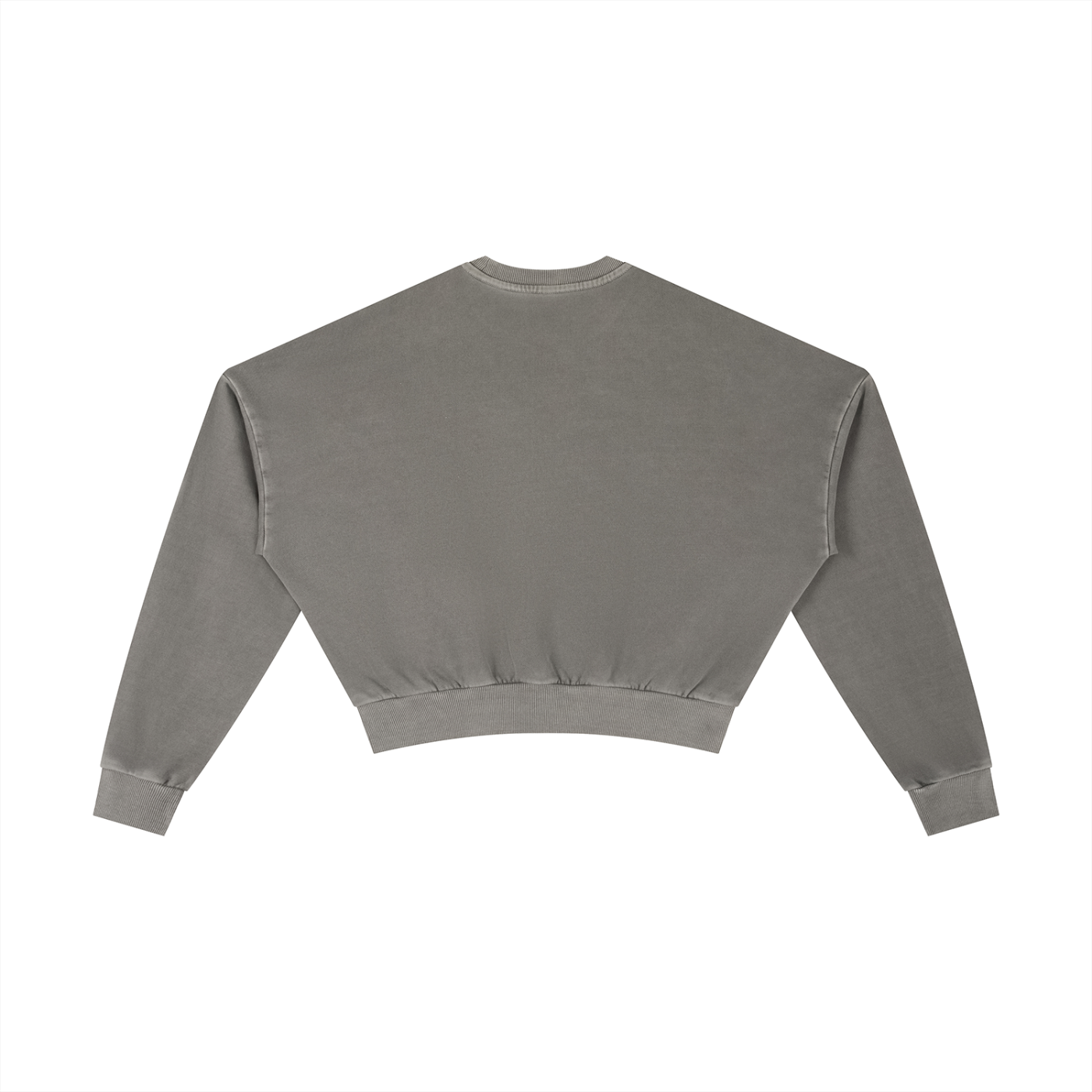 LUVYASELF Vintage Washed Cropped Sweatshirt