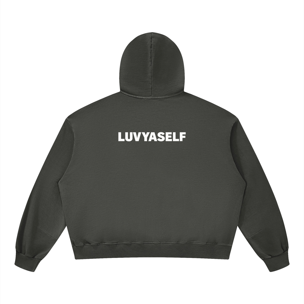 Unisex Boxy Vintage Washed Hoodie