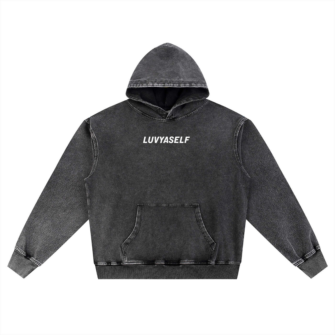 Snow Wash Oversized Hoodie