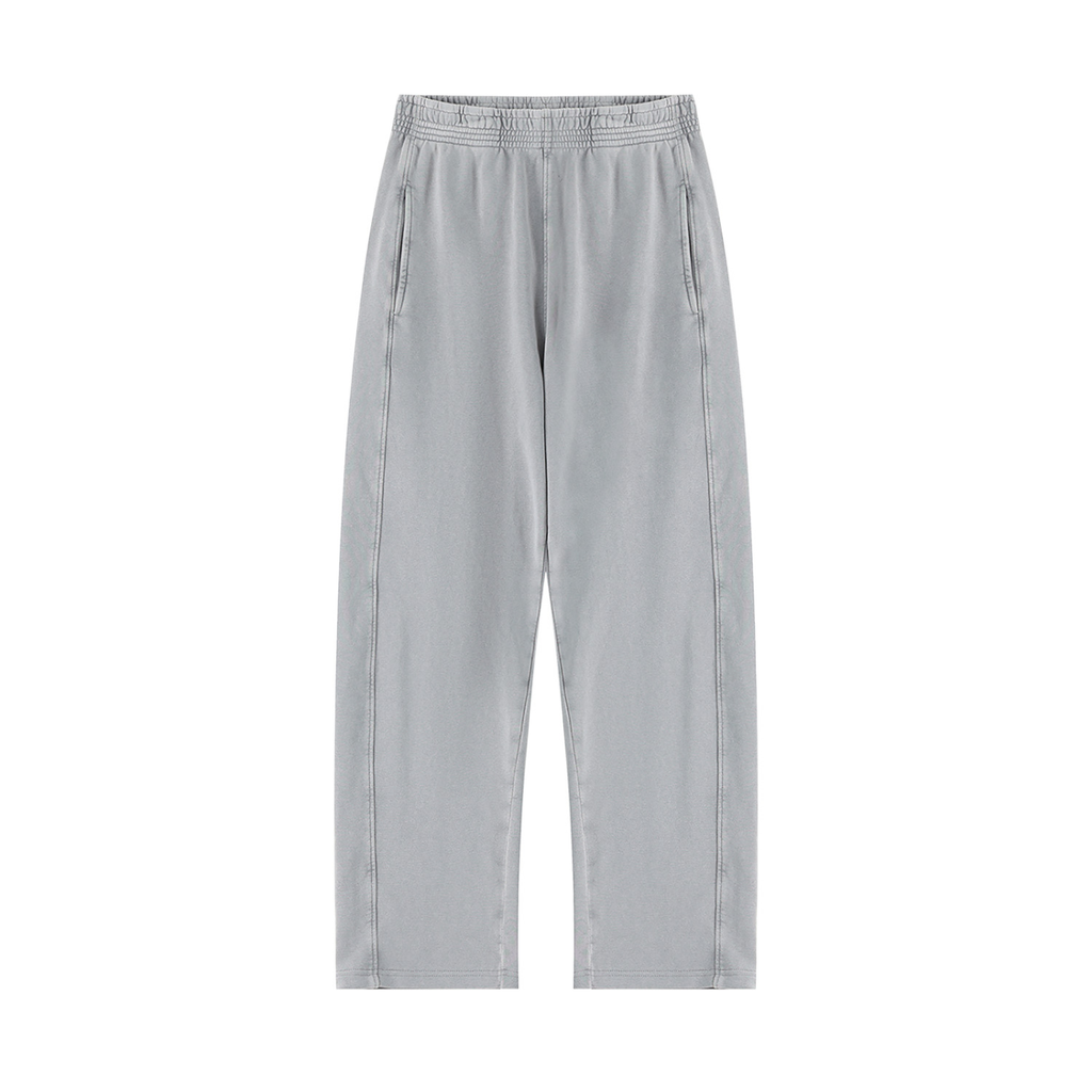 Unisex Mineral Wash Straight Sweatpants