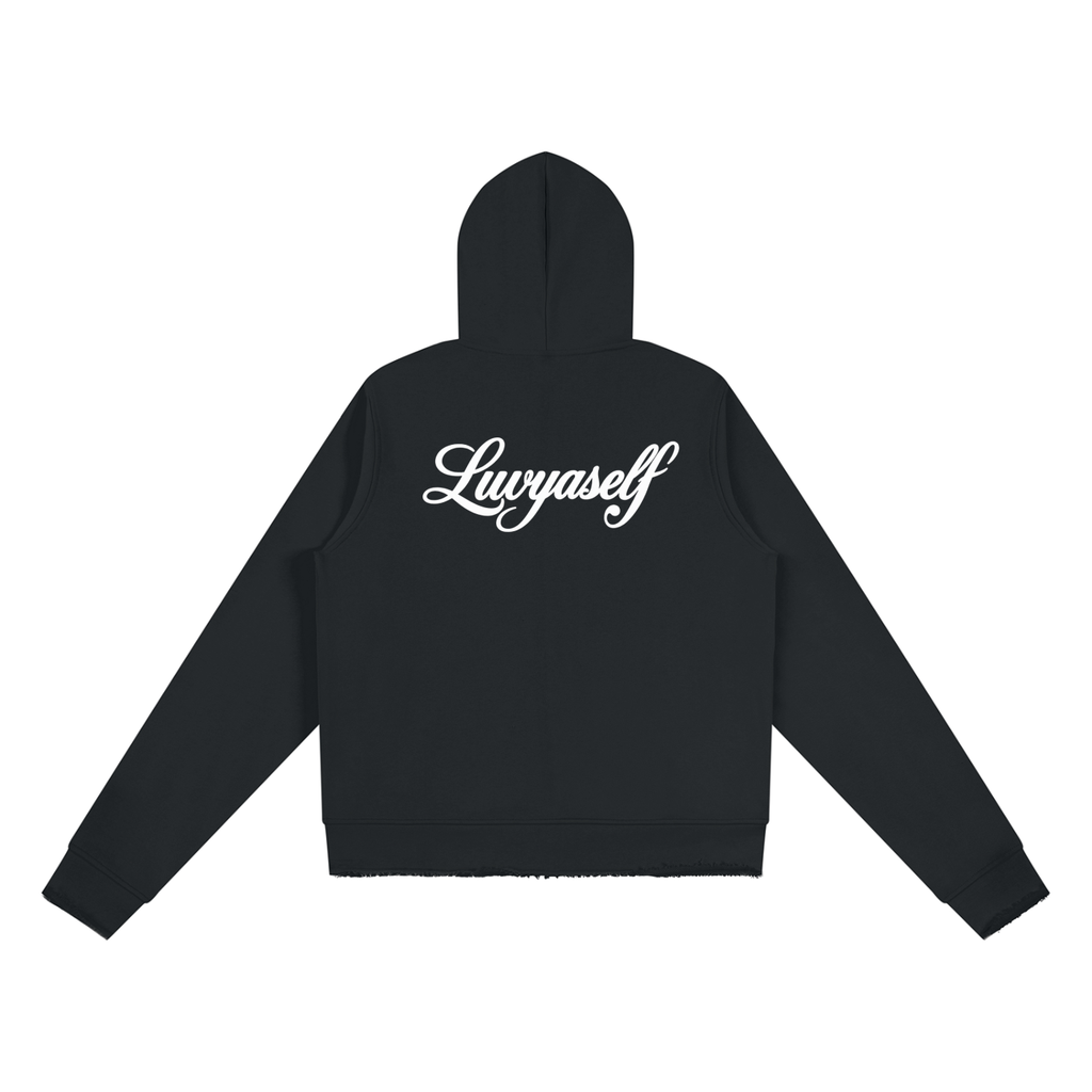 Women’s Raw Edge Full Zip Hoodie