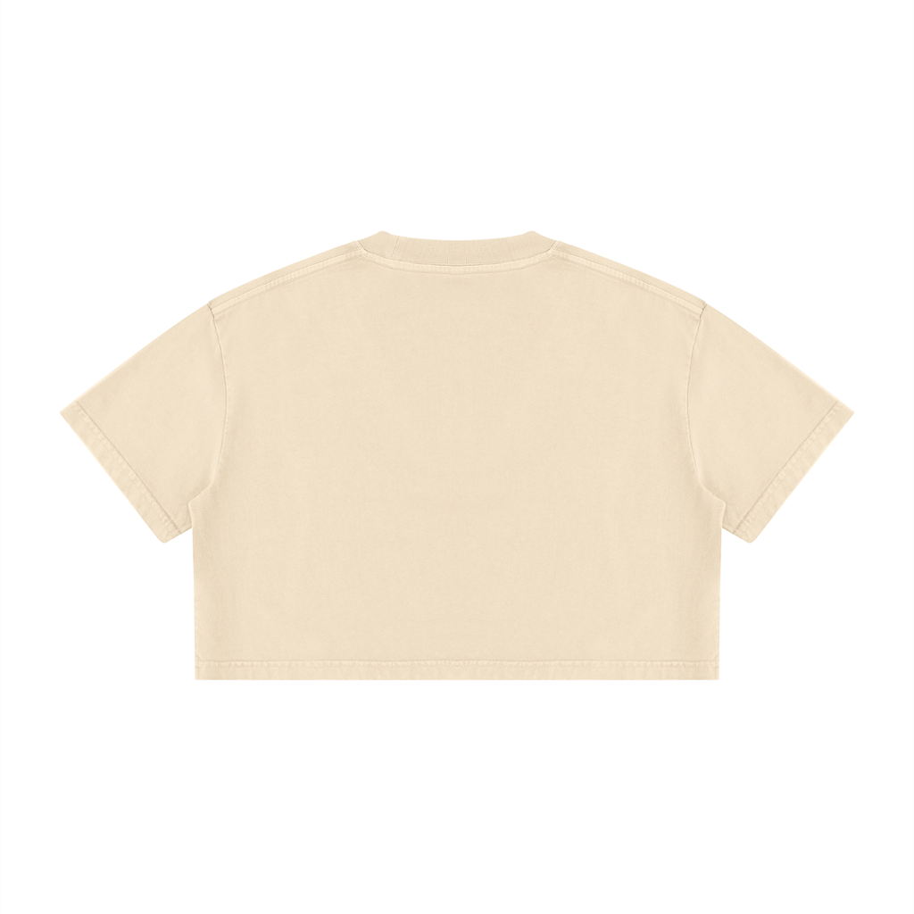 Uniform Women's Mineral Wash Cotton Crop T-Shirt