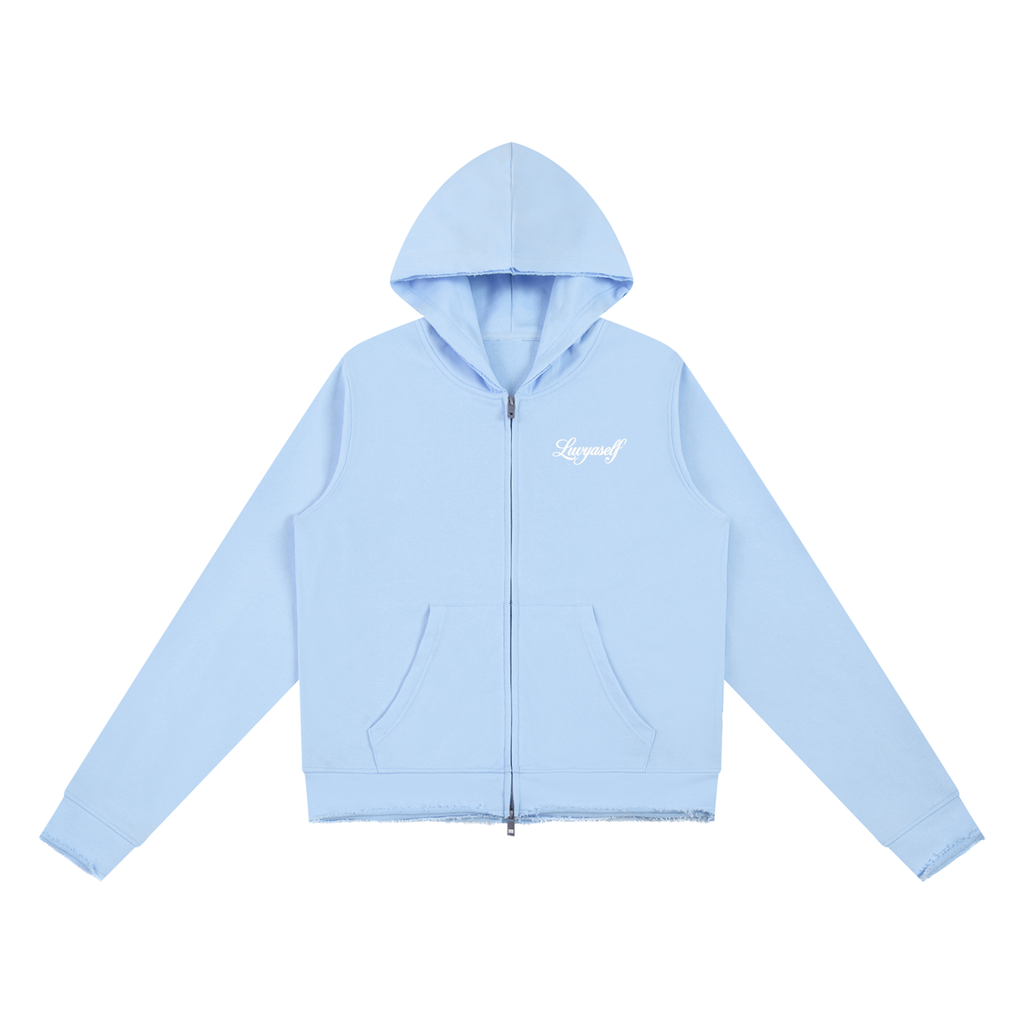 Women’s Raw Edge Full Zip Hoodie