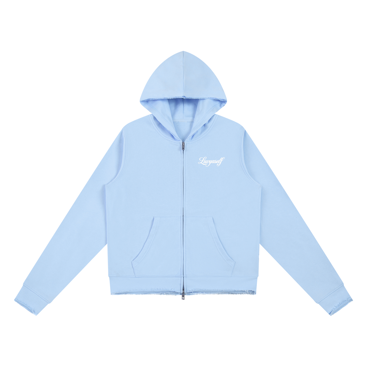 Women’s Raw Edge Full Zip Hoodie