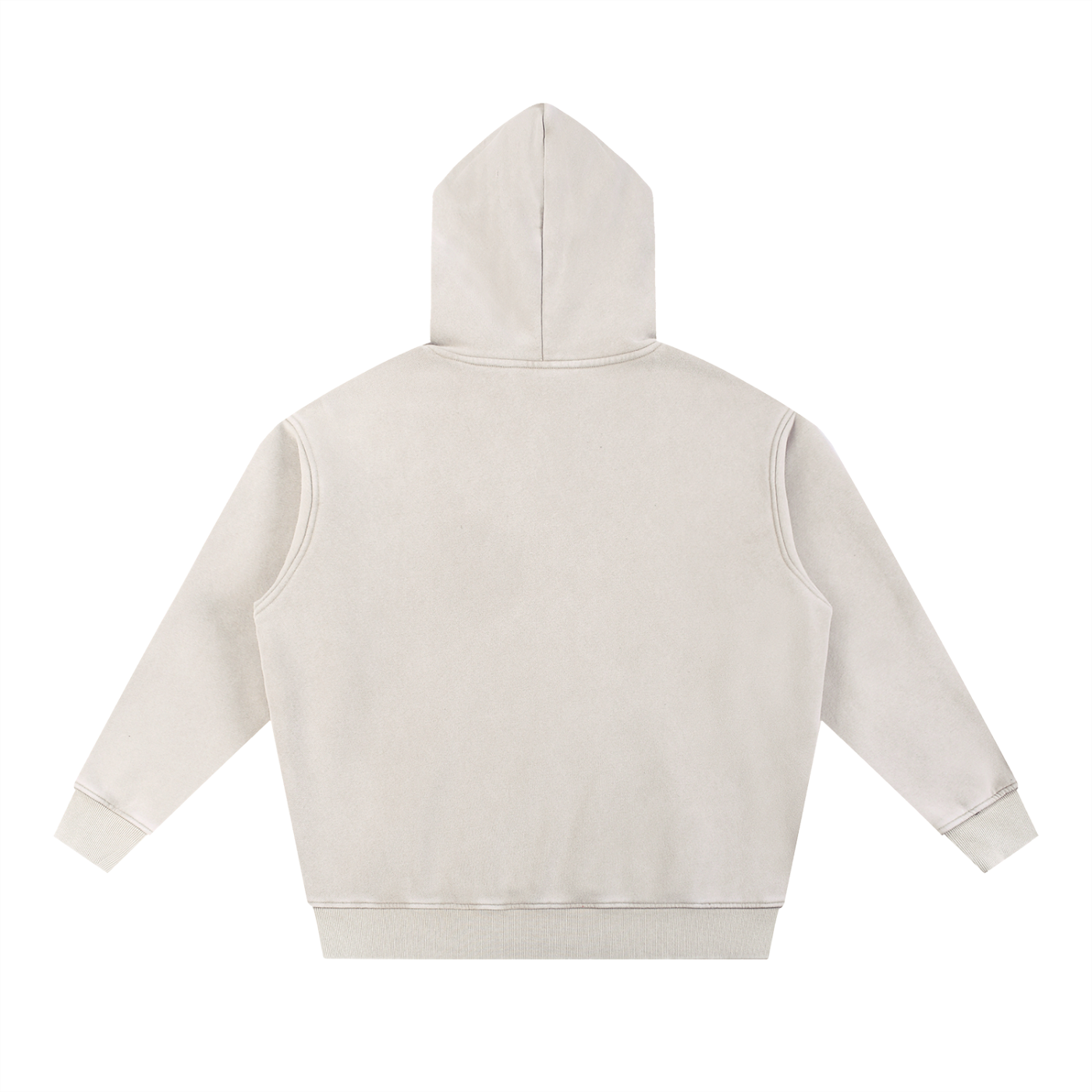 Uniform Snow Wash Fleece Oversize Hoodie