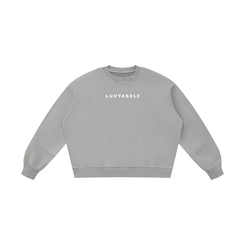 Unisex Boxy Vintage Washed Sweatshirt