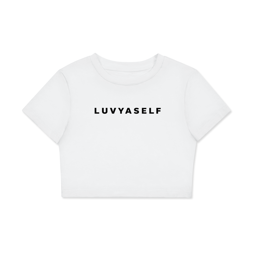 Uniform Fitted Crop Cotton T-Shirt