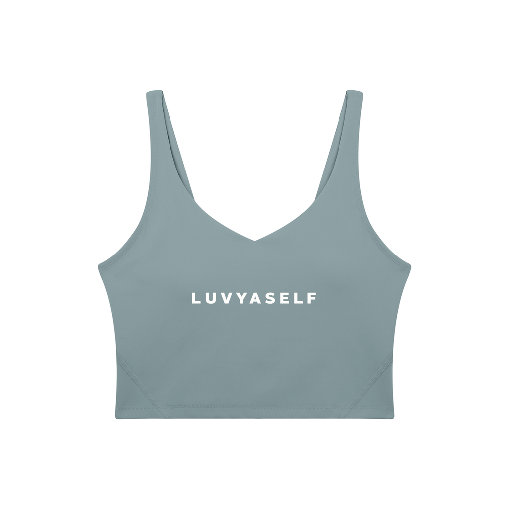 Uniform V-Neck Yoga Sports Bra