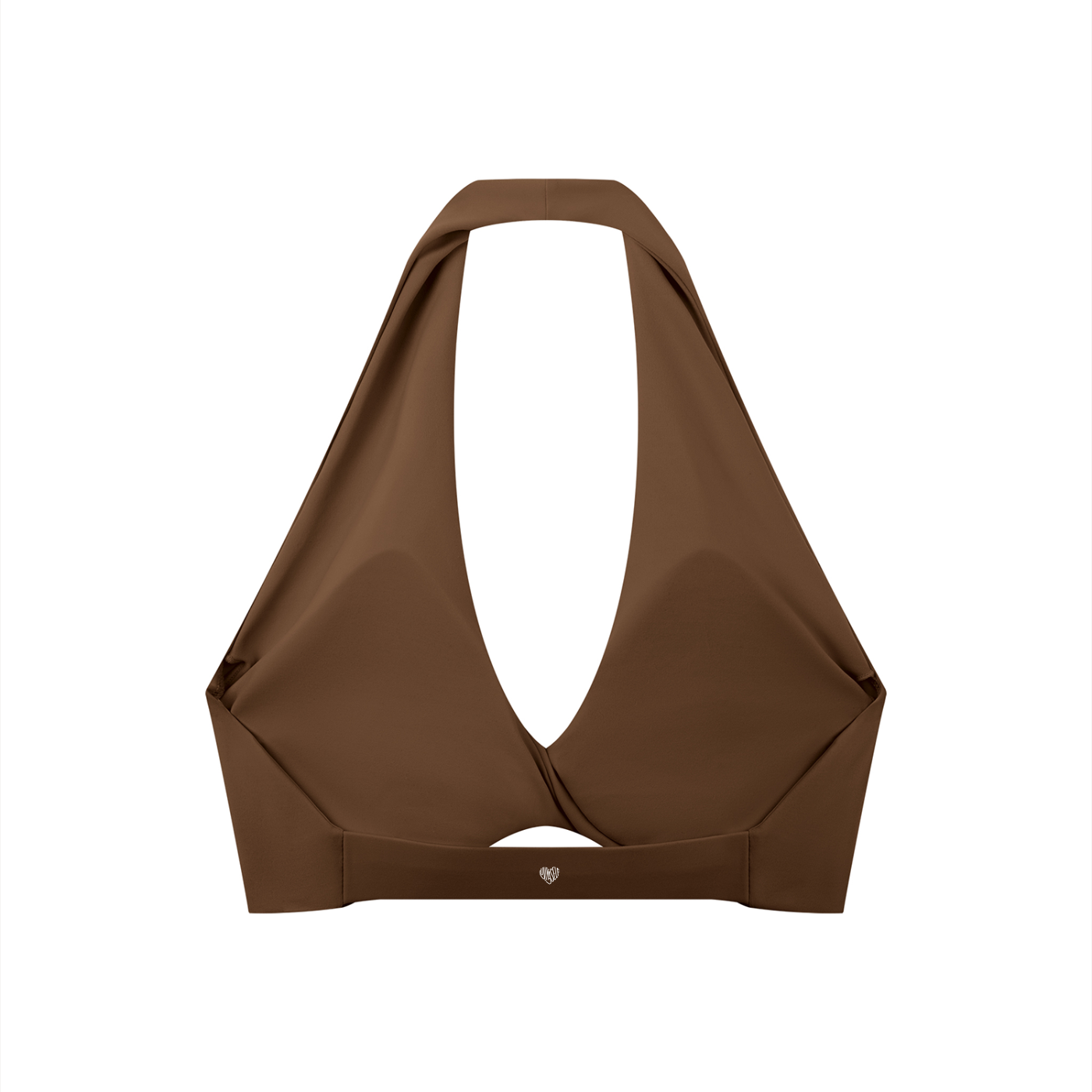 Uniform Sports Bra — Pleated Halter