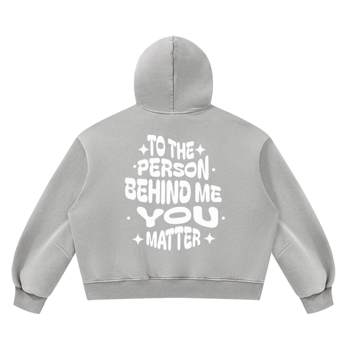 Unisex Vintage Wash Boxy Fleece Hoodie