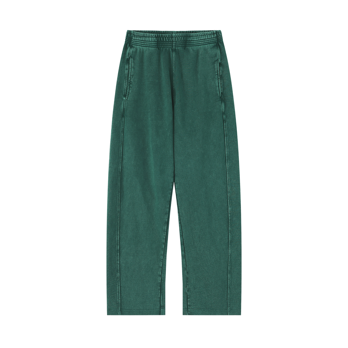 Unisex Mineral Wash Straight Sweatpants
