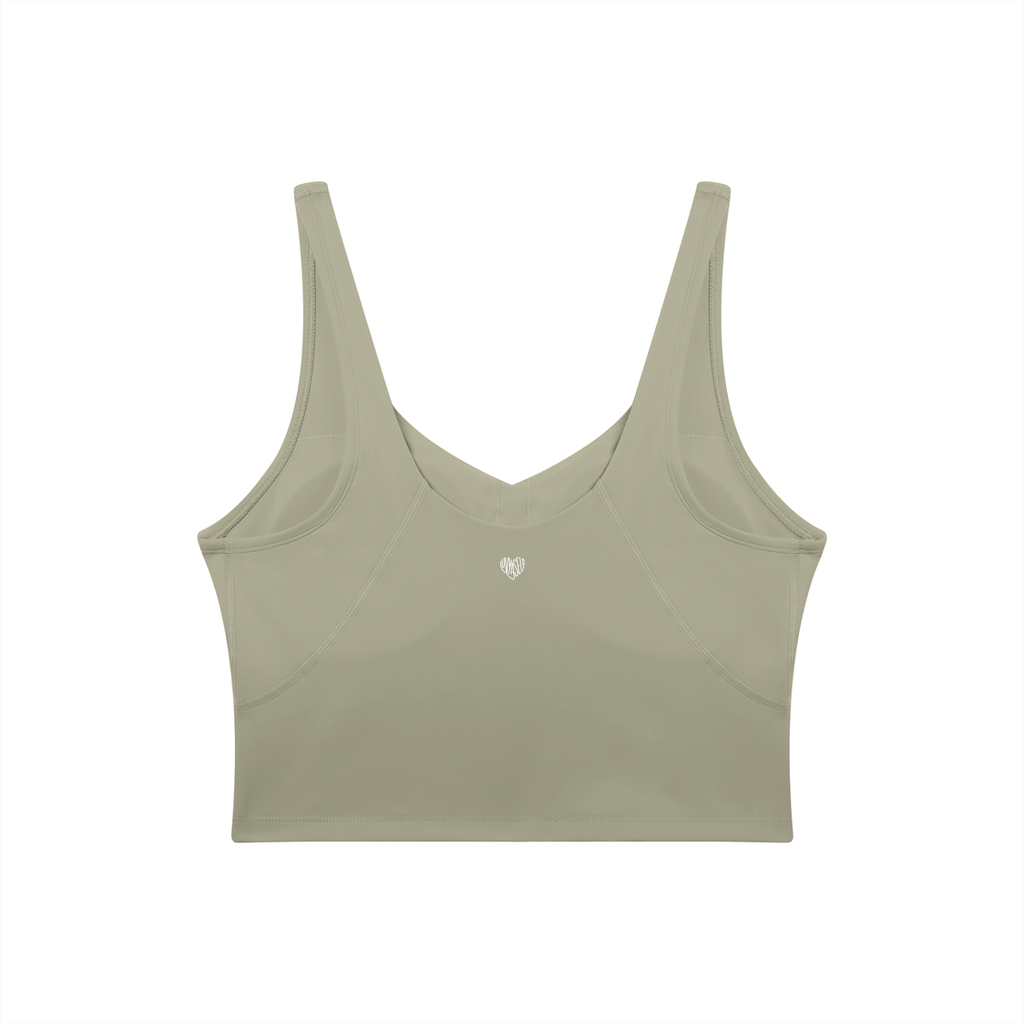 Uniform V-Neck Yoga Sports Bra