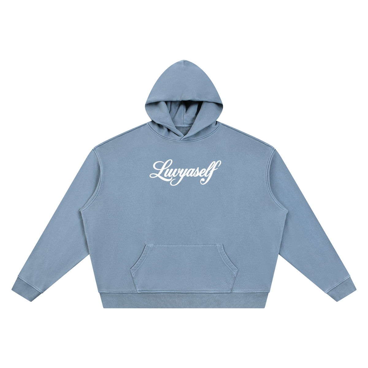 Unisex Vintage Wash Boxy Hoodie