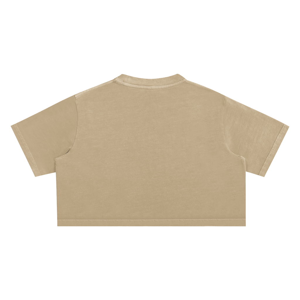 Uniform Washed Crop Top