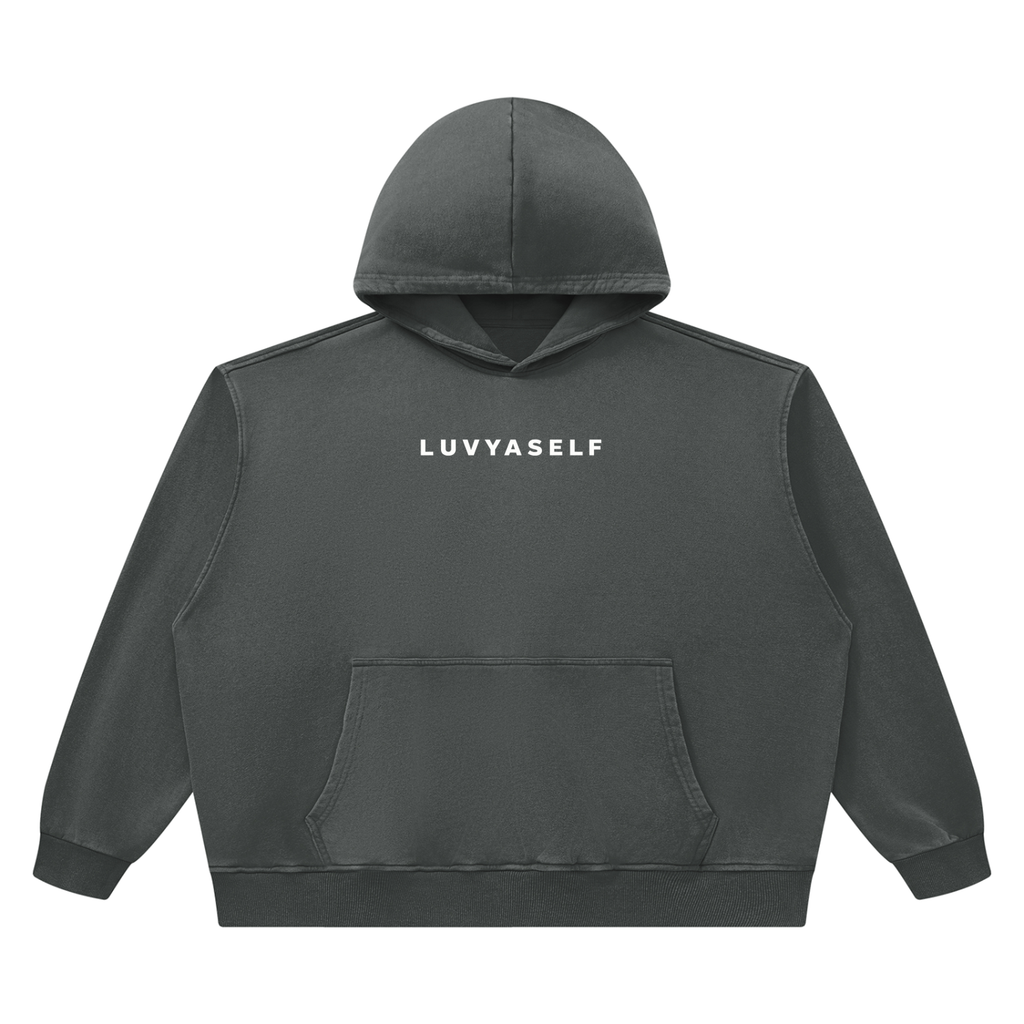 Unisex Heavyweight Vintage Wash Boxy Hoodie