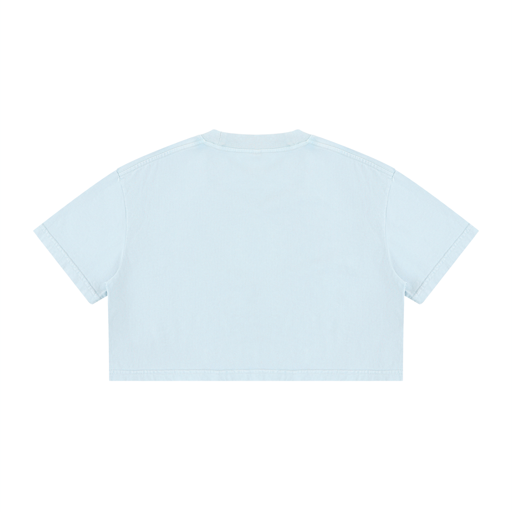 Uniform Women's Mineral Wash Cotton Crop T-Shirt