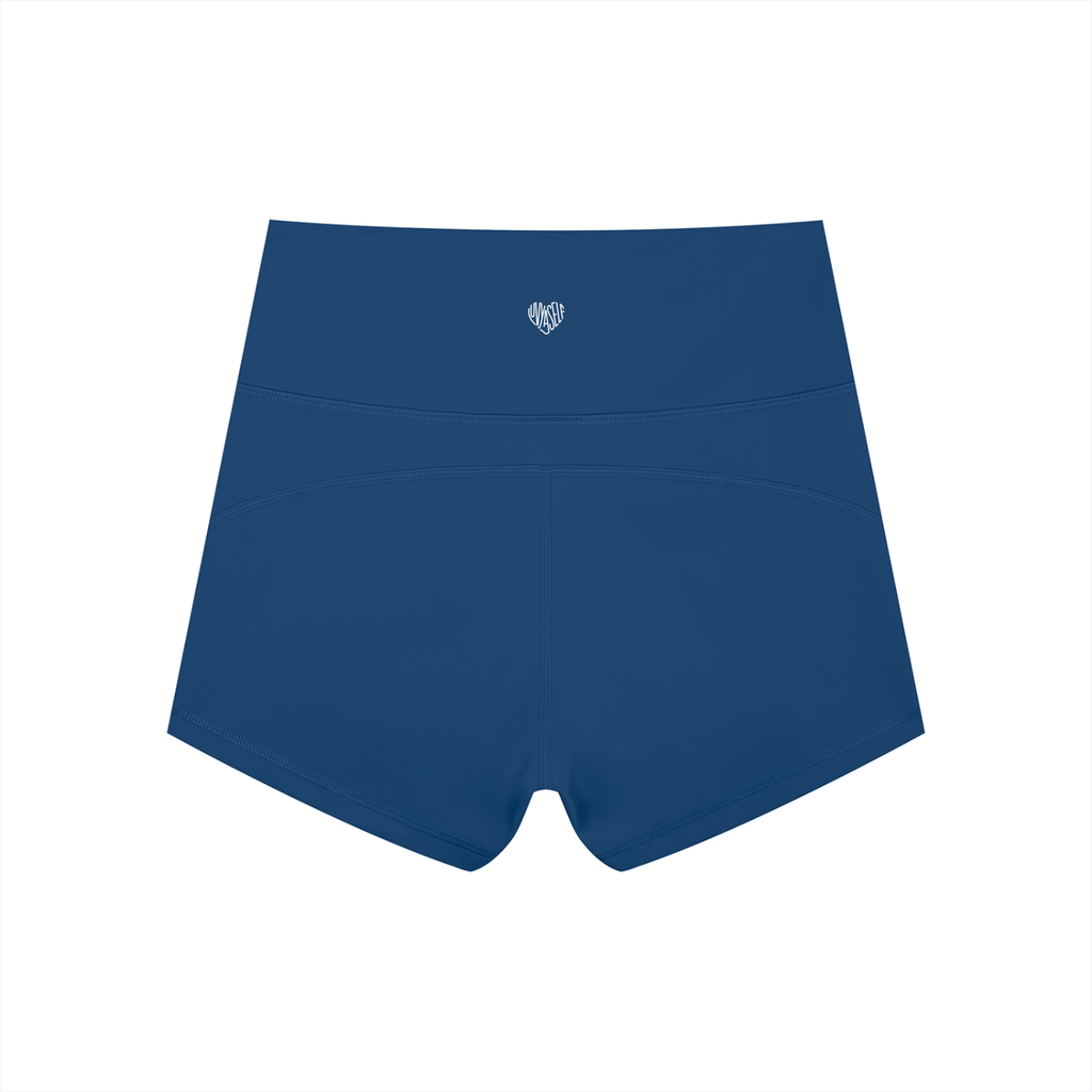 Uniform High-Waist Yoga Shorts