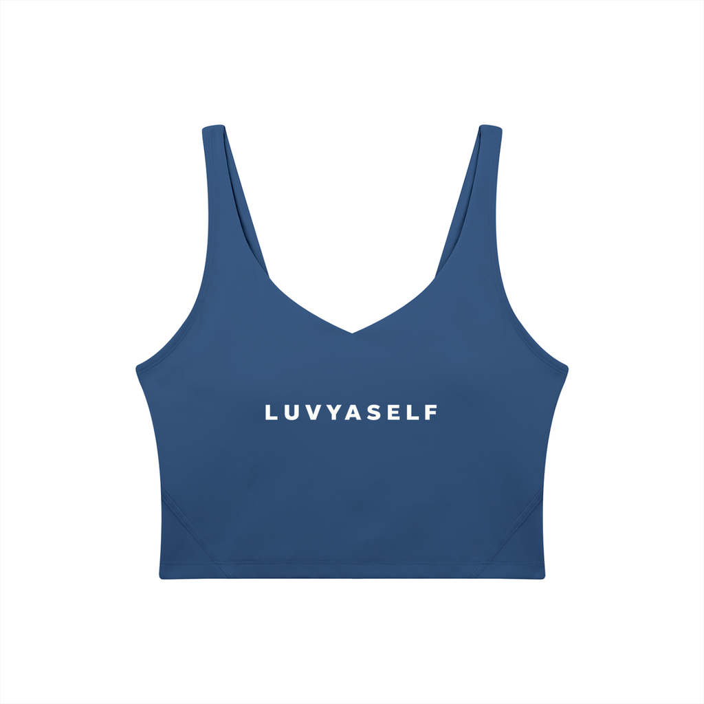 Uniform V-Neck Yoga Sports Bra