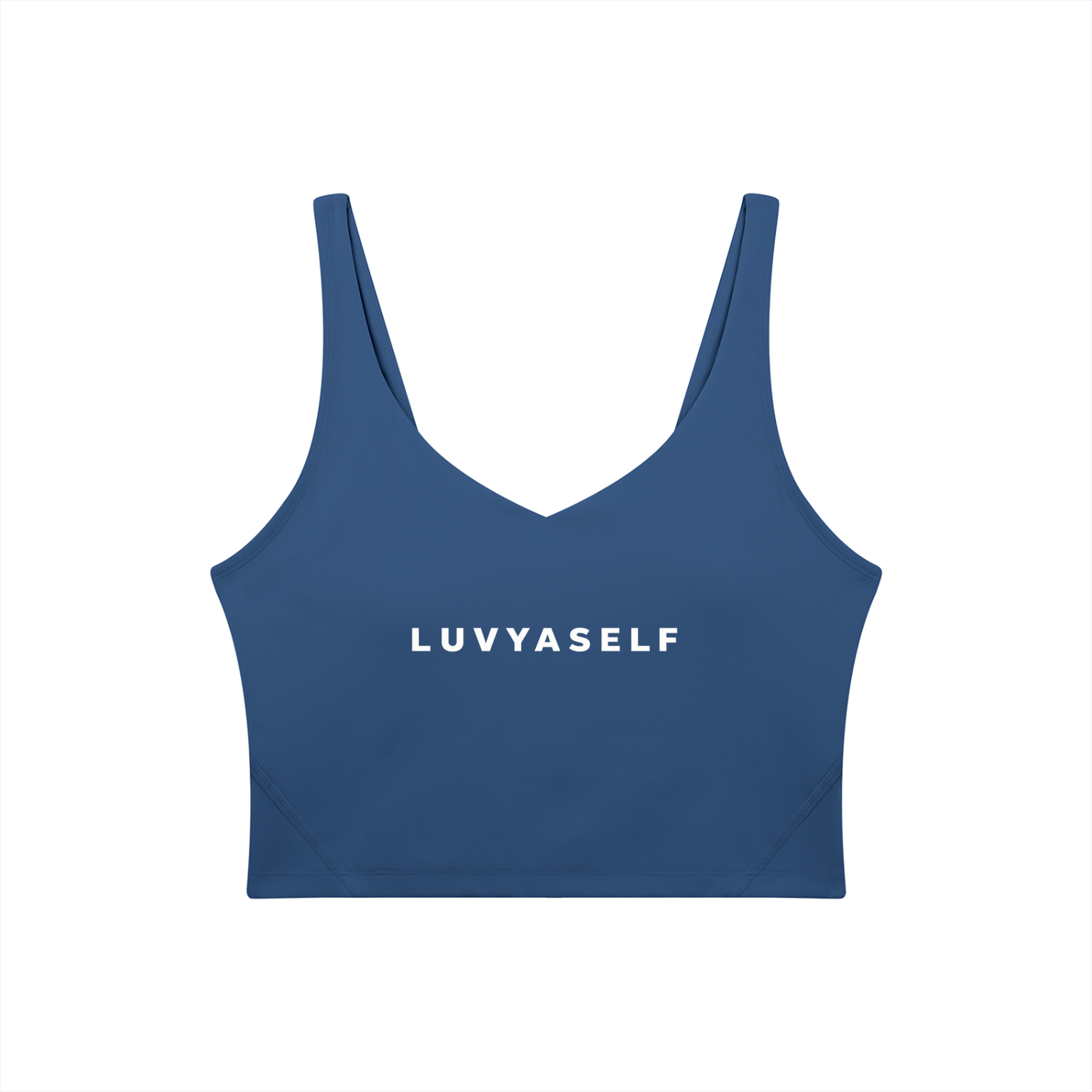 Uniform V-Neck Yoga Sports Bra