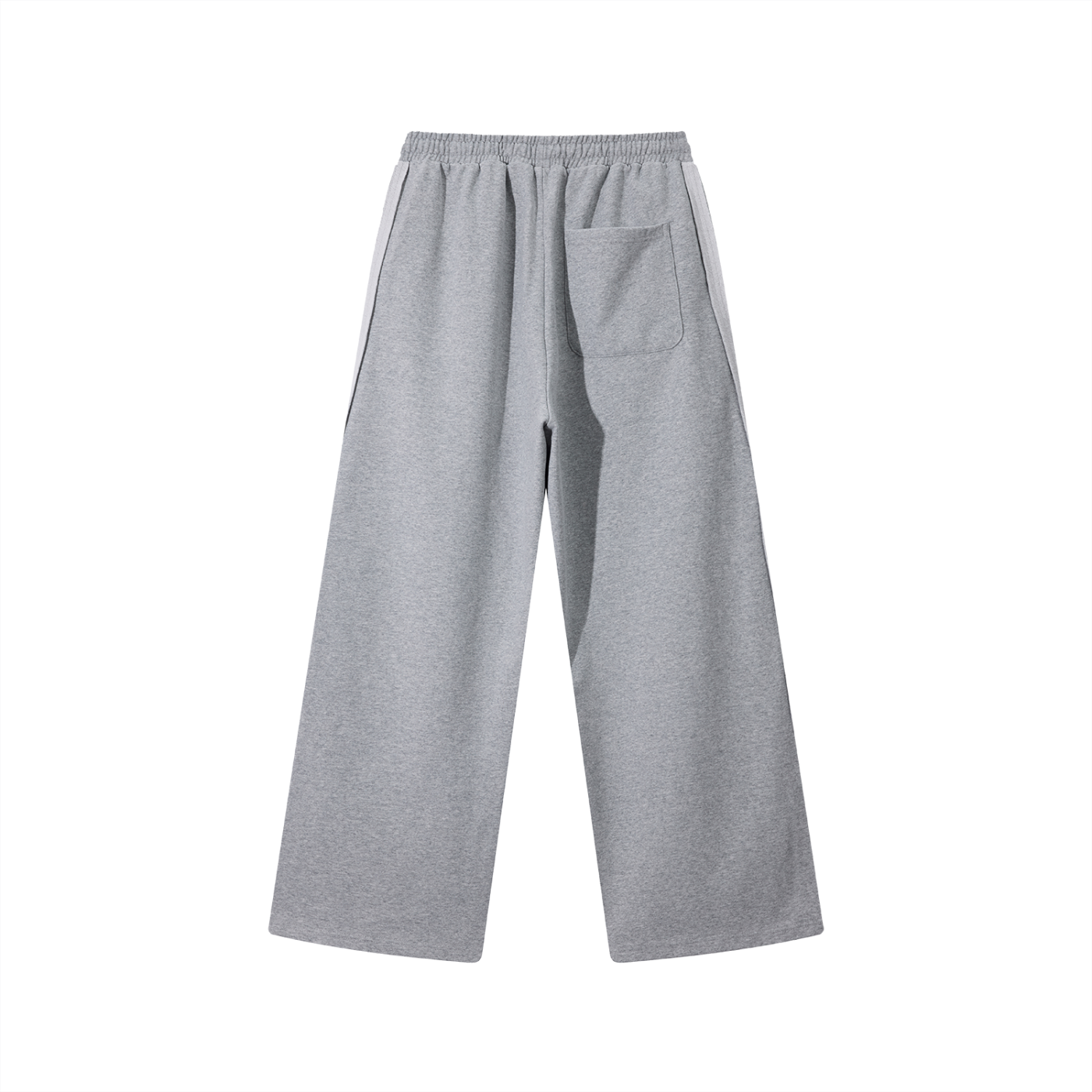 LUVYASELF Contrast Tape Straight-Leg Sweatpants