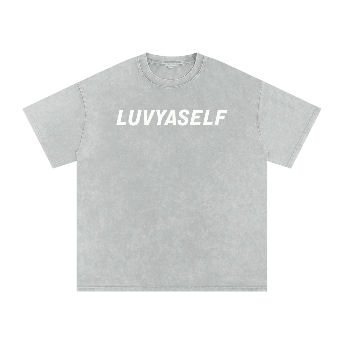 LUVYASELF,Self-Luv,Mental Health,Motivation,Heavyweight 250 GSM,Vintage Oversize Tee,Acid Wash T-Shirt,LUVYASELF Oversize Tee,Self-Love,You matter