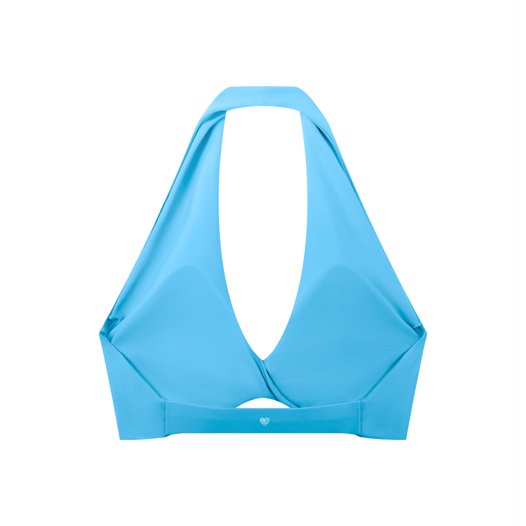 Uniform Sports Bra — Pleated Halter