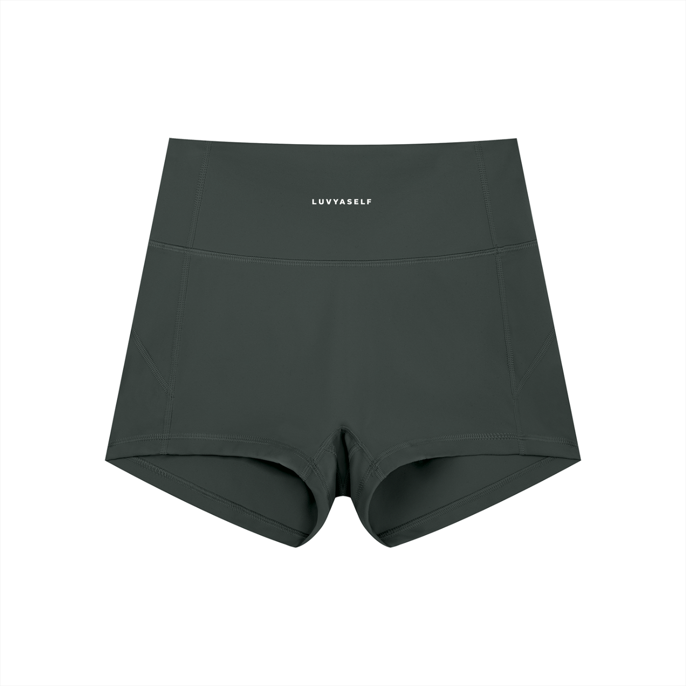 Uniform High-Waist Yoga Shorts