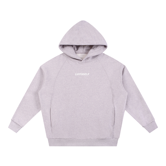 LUVYASELF Essential Oversized Fleece Hoodie