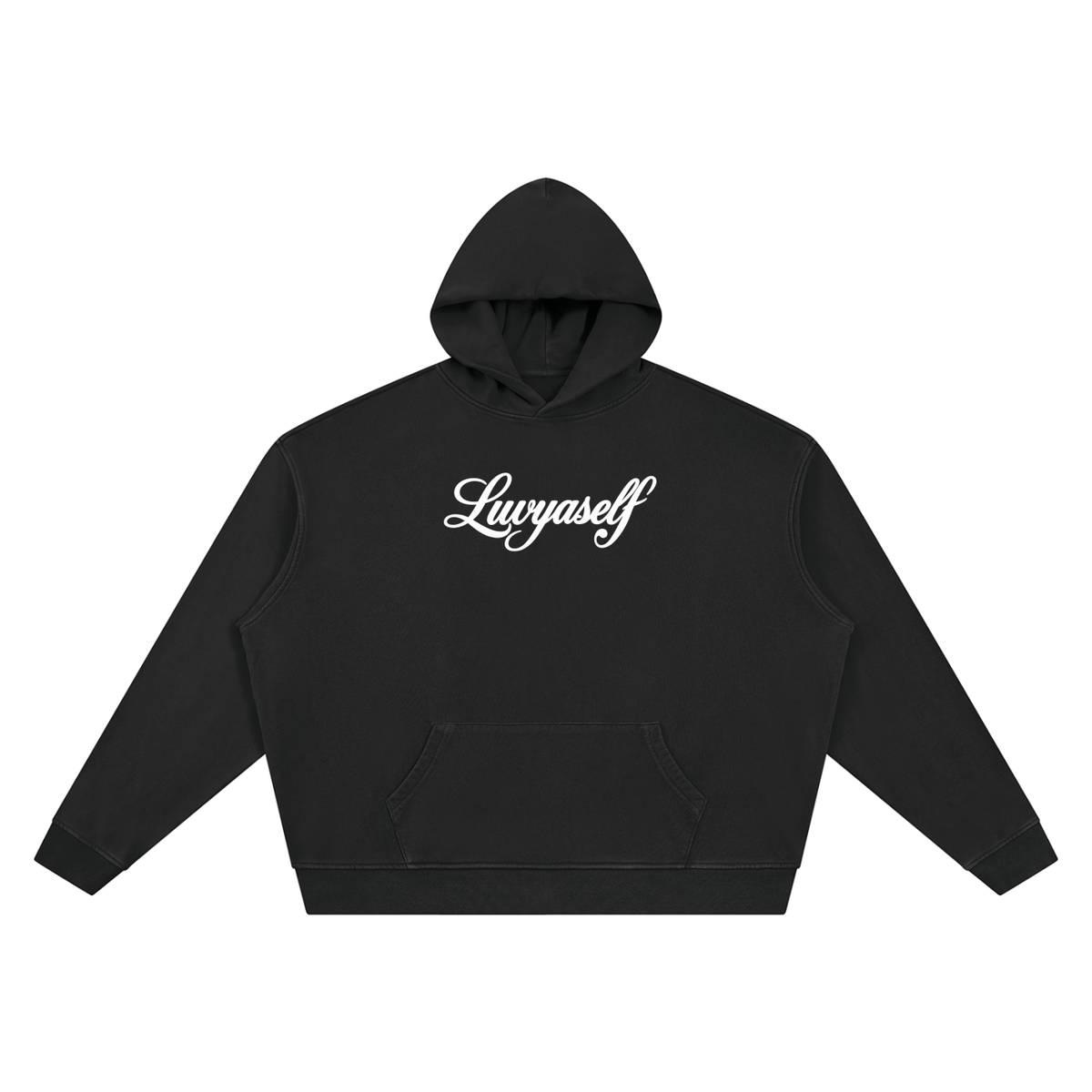 Unisex Vintage Wash Boxy Hoodie