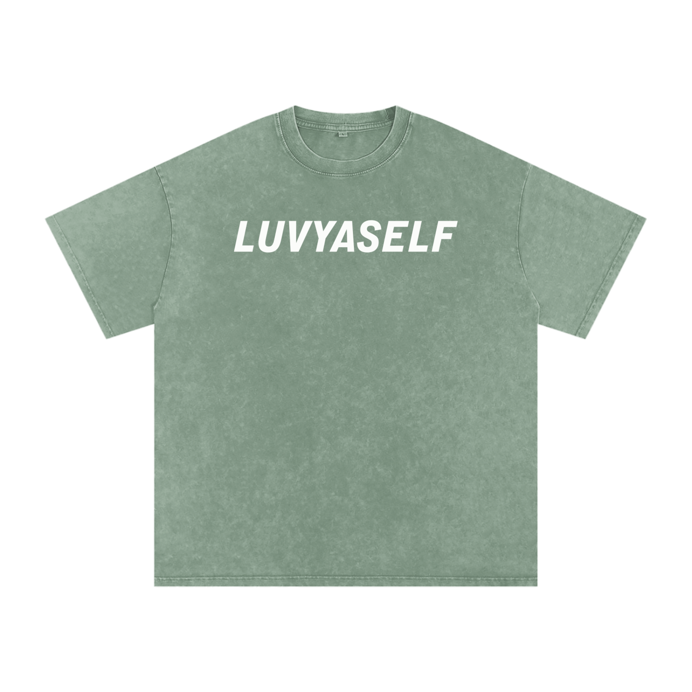 LUVYASELF,Self-Luv,Mental Health,Motivation,Heavyweight 250 GSM,Vintage Oversize Tee,Acid Wash T-Shirt,LUVYASELF Oversize Tee,Self-Love,You matter