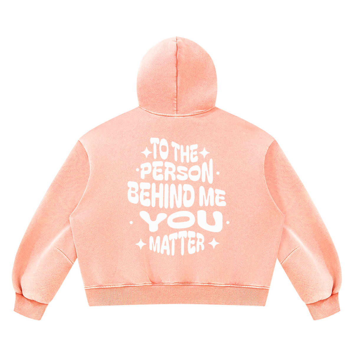 Unisex Vintage Wash Boxy Fleece Hoodie