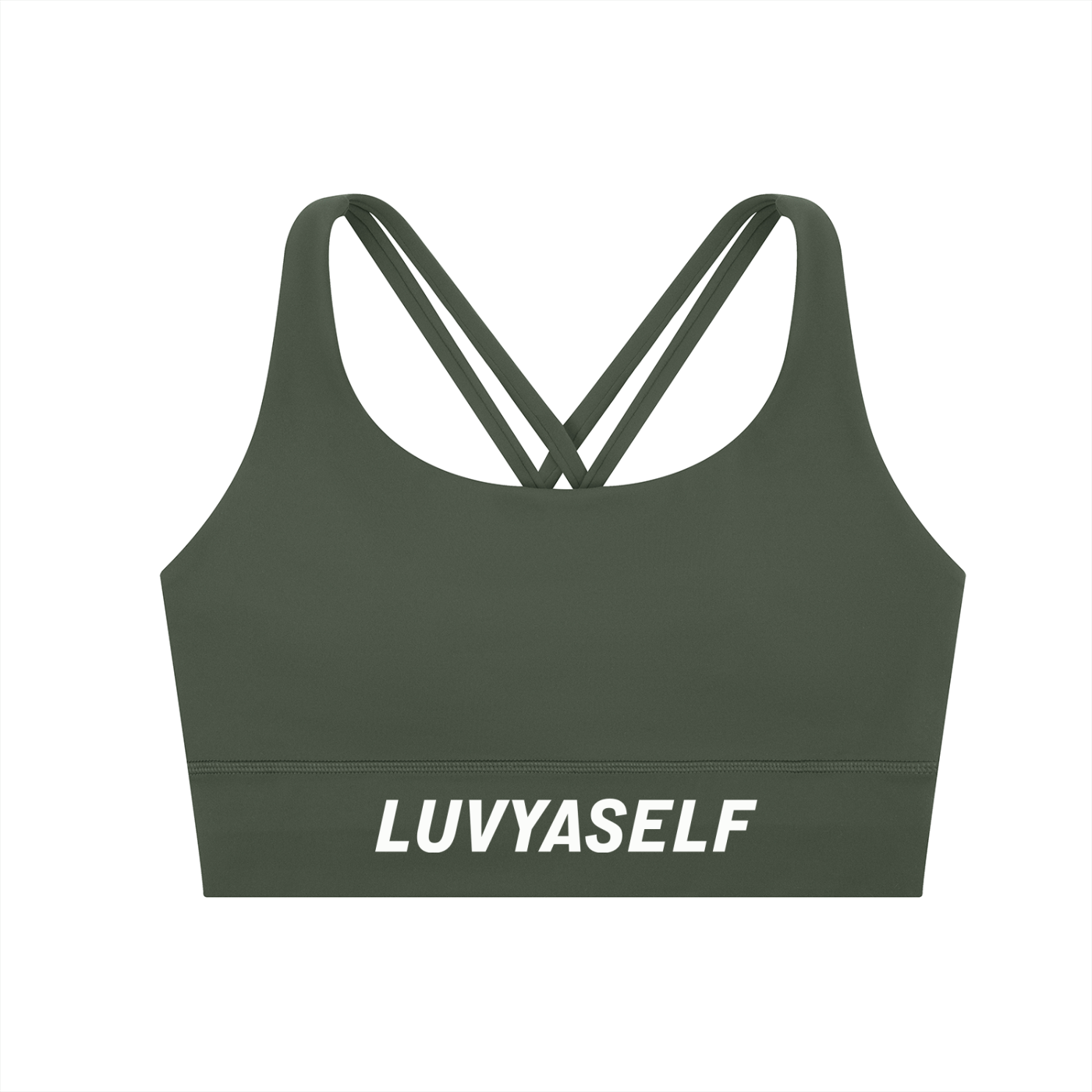 Strappy Criss-Cross Sports Bra