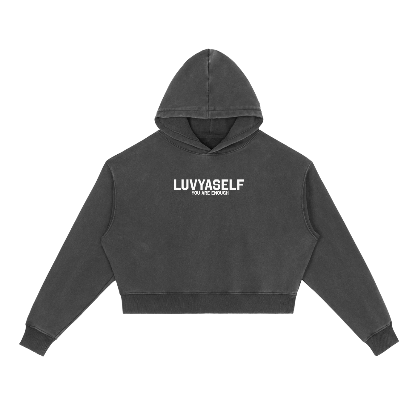 LUVYASELF Vintage Washed Heavyweight Hoodie