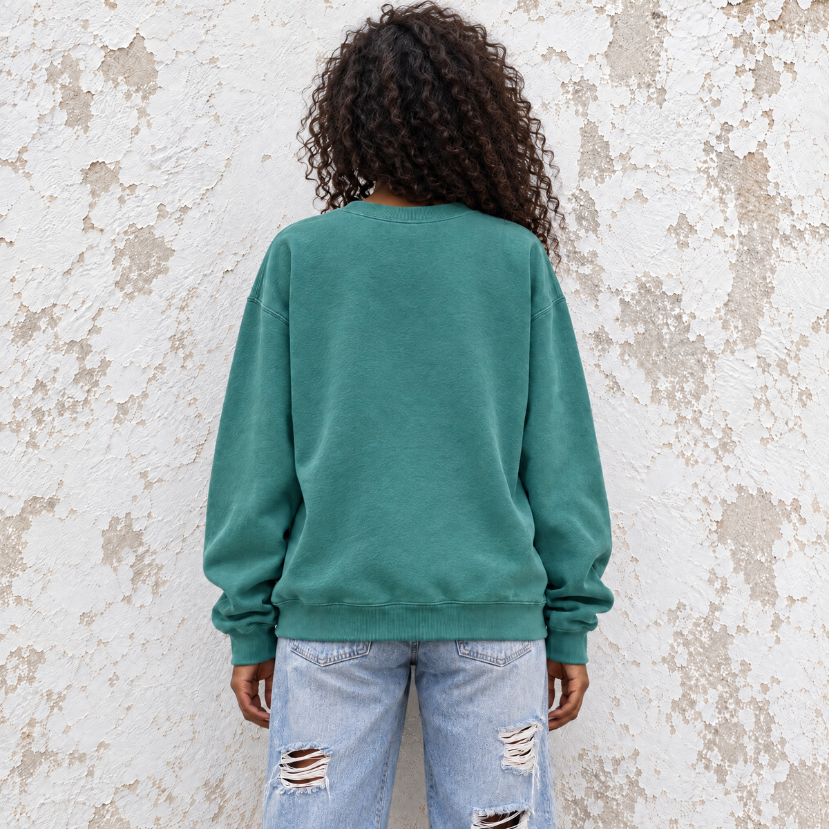 Unisex Heavyweight Oversized Faded Sweatshirt