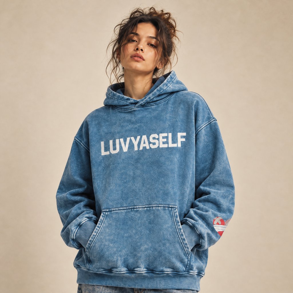 Oversized Heavyweight Hoodie — Vintage Wash Uniform