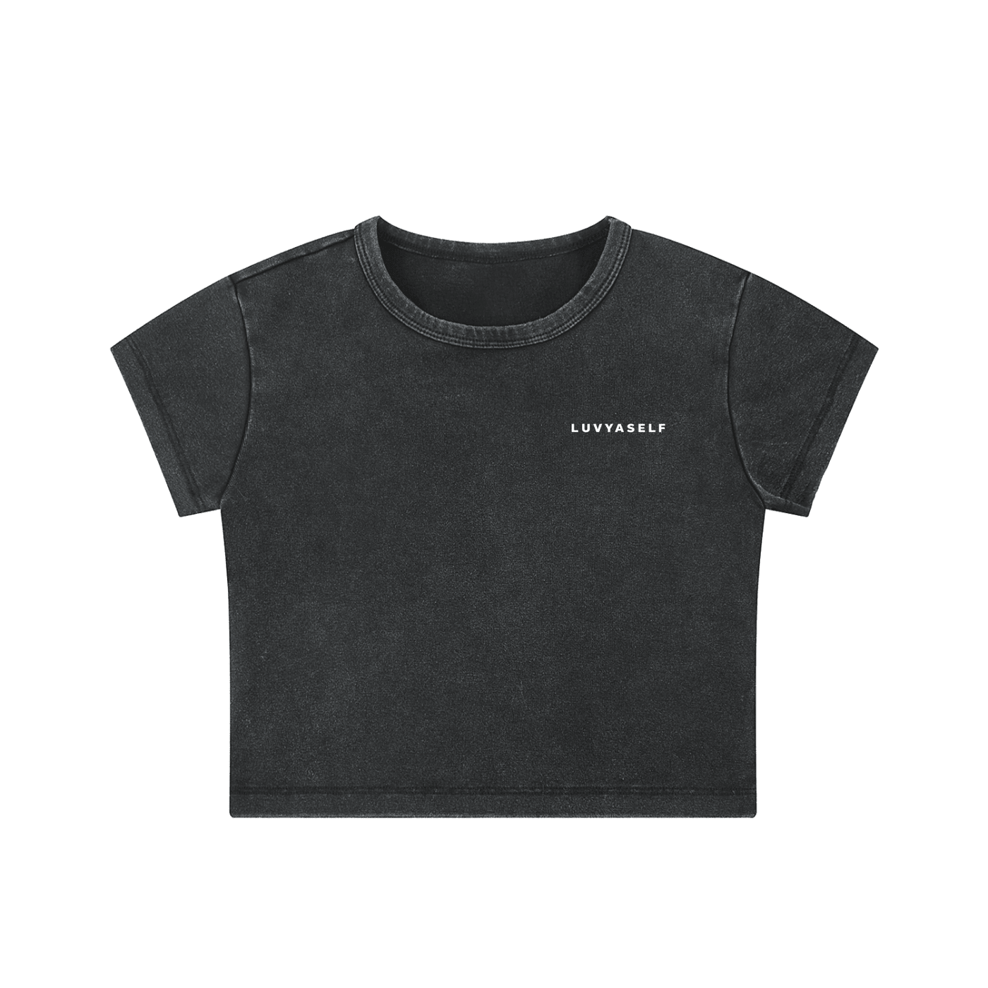 Snow Washed Crop Top