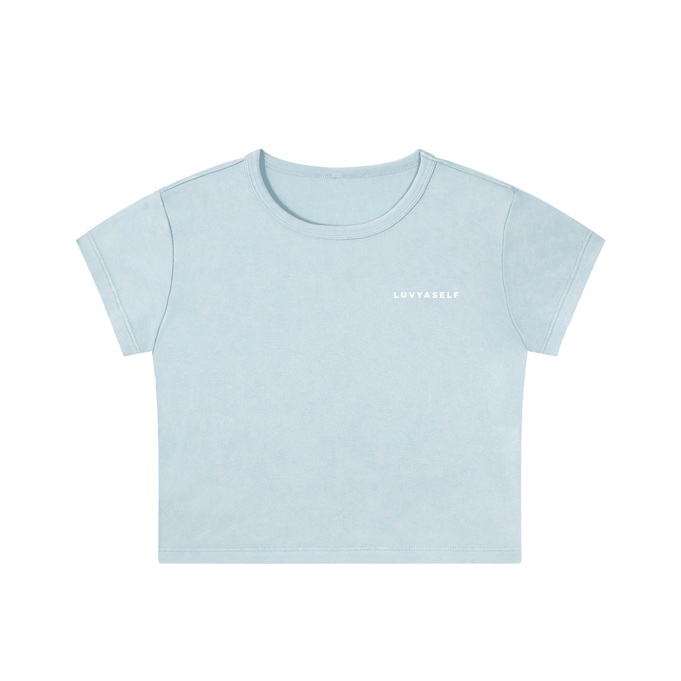 Snow Washed Crop Top
