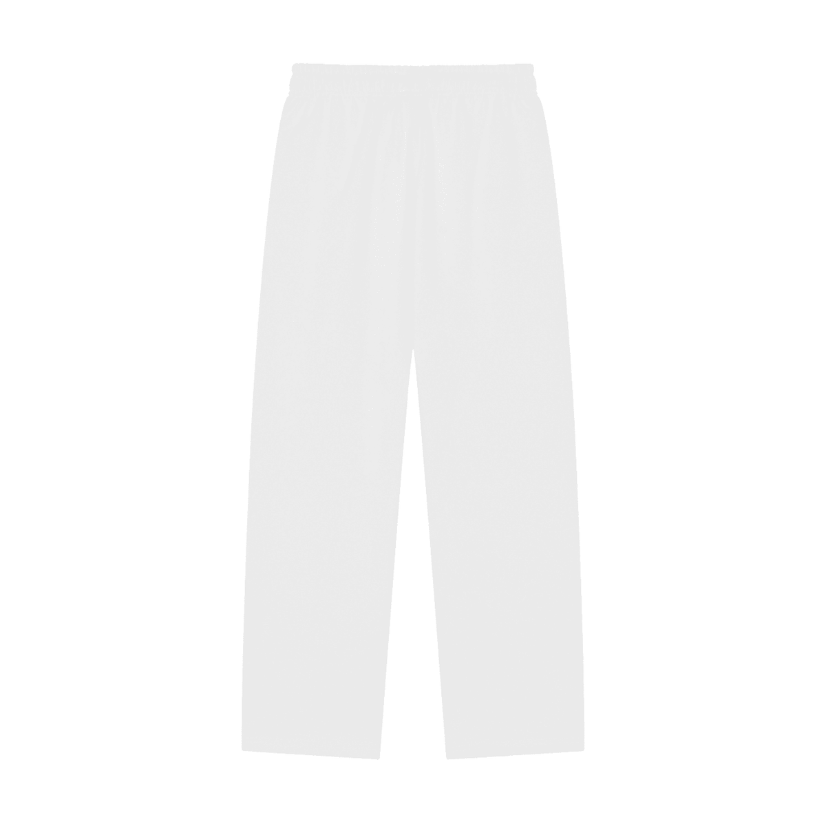 Solid Color Straight-Leg Sweatpants