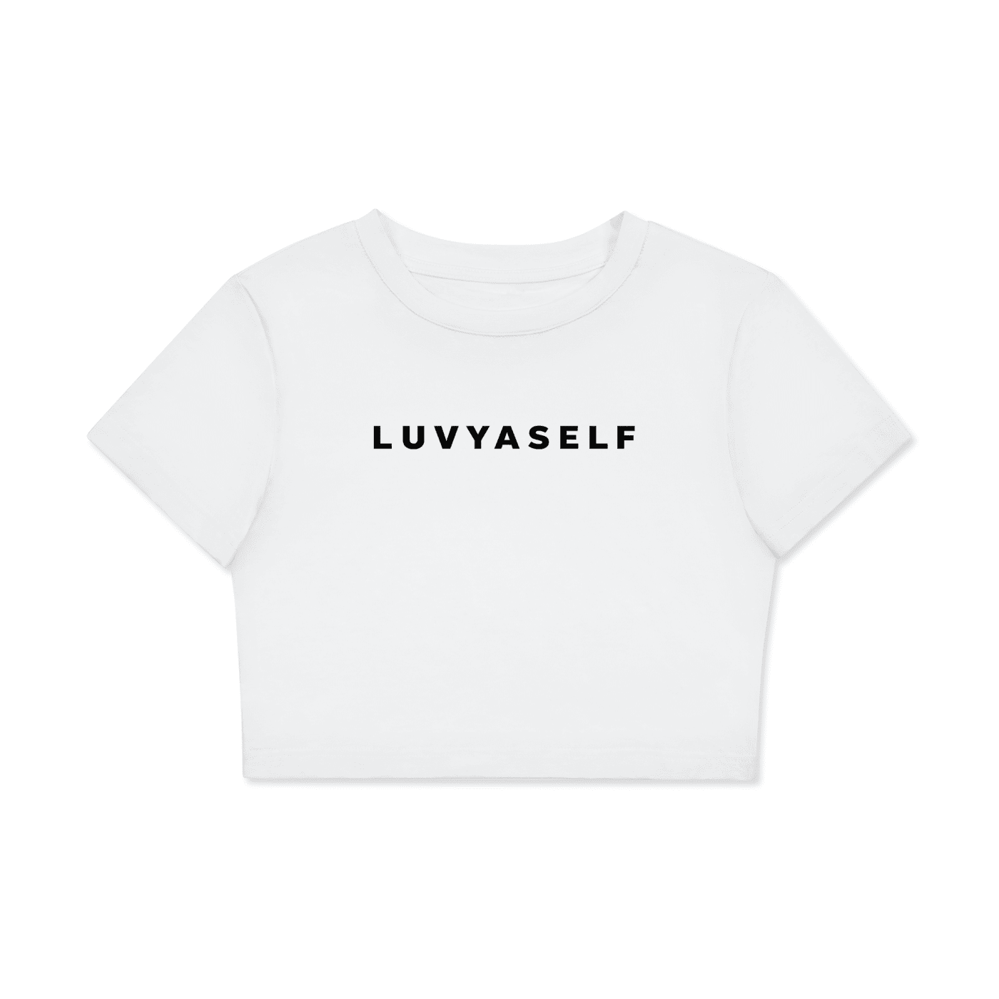 Uniform Fitted Crop Cotton T-Shirt