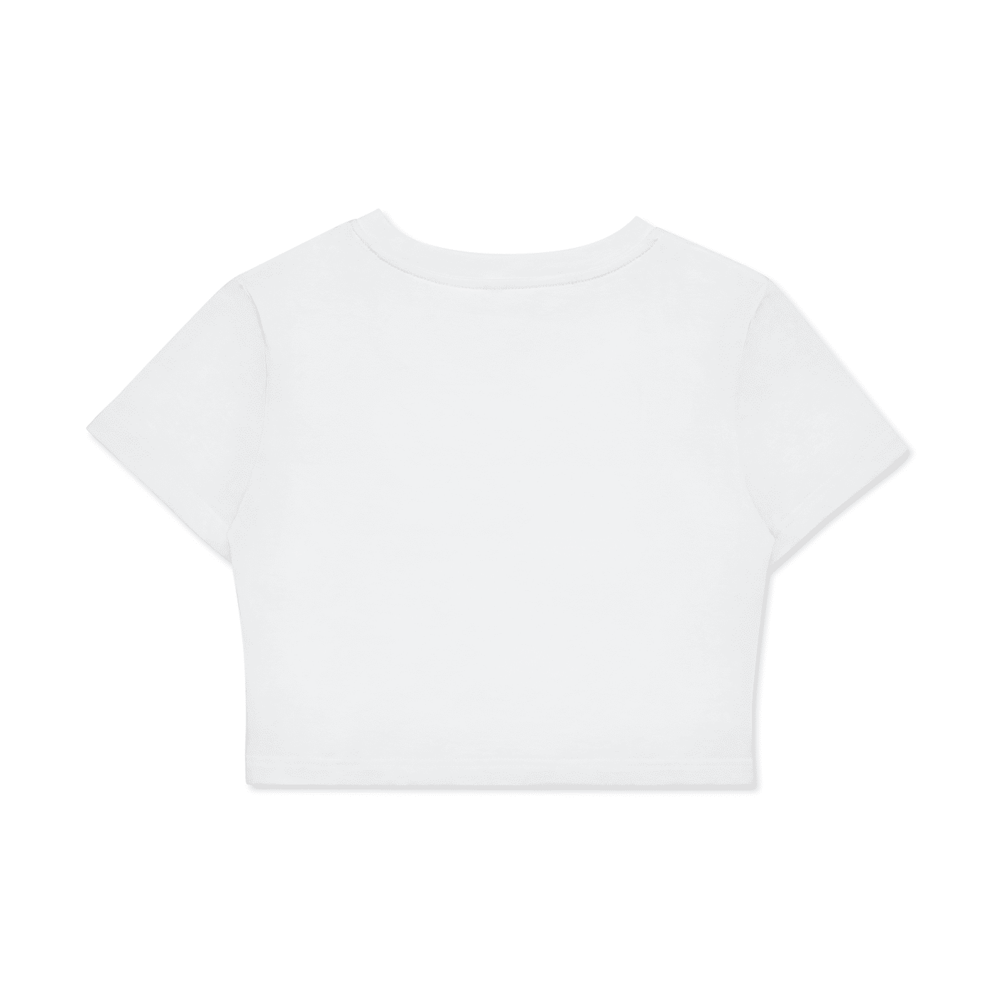 Uniform Fitted Crop Cotton T-Shirt