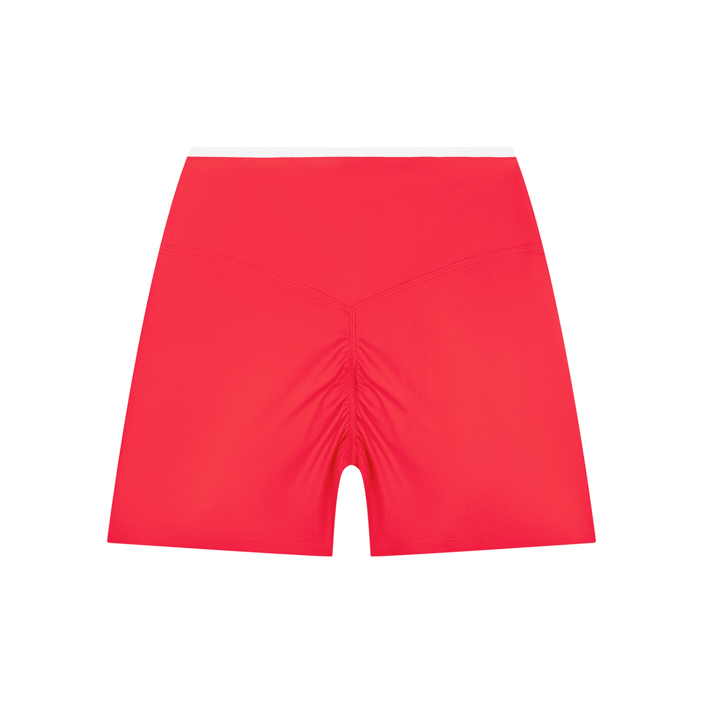 Uniform High Rise Color Block Yoga Shorts