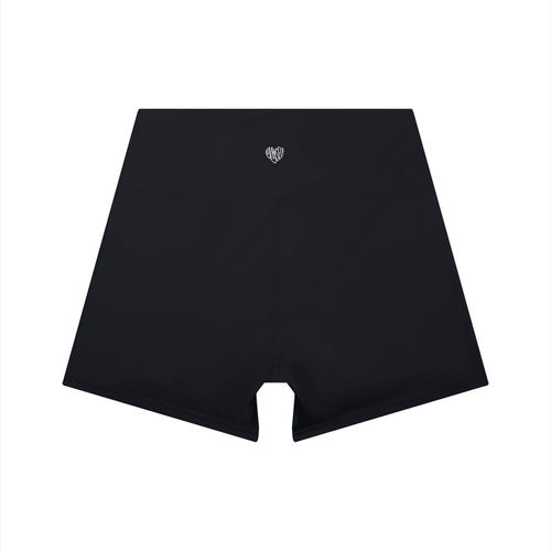 Uniform High-Waist Color Block Yoga Shorts